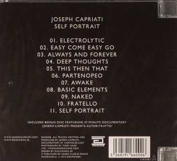 CD/DVD Joseph Capriati: Self Portrait 147065