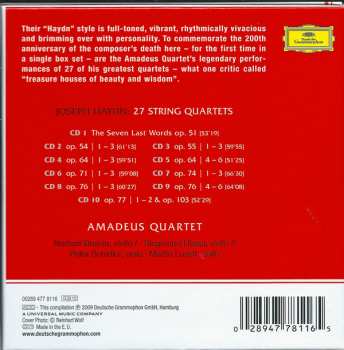 10CD/Box Set Joseph Haydn: 27 String Quartets / Seven Last Words On The Cross 45453