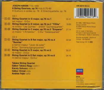 2CD Joseph Haydn: 6 String Quartets, Op.76 45270