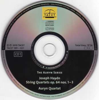2CD Joseph Haydn: Auryn's Haydn: Op. 64 (String Quartets ∙ Vol. 10 Of 14 Op. 64 No. 1 – 6) 327305