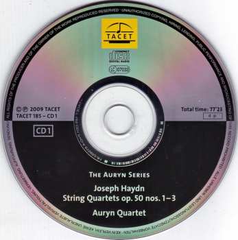 2CD Joseph Haydn: Auryn's Haydn: Op.50 (String Quartets ∙ Vol. 7 Of 14 Op. 50, Nos. 1 – 6) 352031