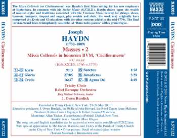 CD Joseph Haydn: Cäcilienmesse (Missa Cellensis In Honorem BVM) 427964