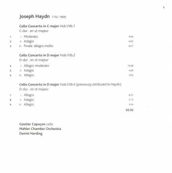 CD Joseph Haydn: Cello Concertos 47650