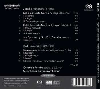 SACD Joseph Haydn: Cello Concertos In C & D / Trauermusik 355806