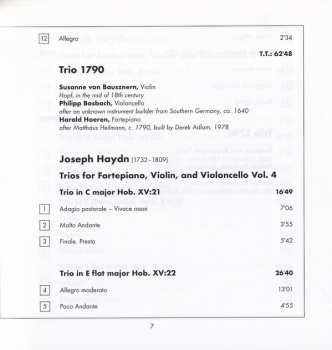 9CD/Box Set Joseph Haydn: Complete Piano Trios 121757