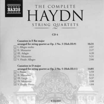 25CD/Box Set Joseph Haydn: The Complete String Quartets 149806