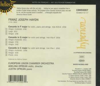 CD Joseph Haydn: Concertos 345182