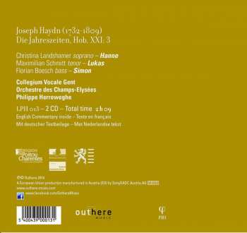 2CD Joseph Haydn: Die Jahreszeiten 189536