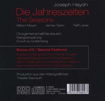 3CD Joseph Haydn: Die Jahreszeiten / The Seasons 177700