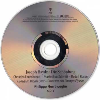 2CD Joseph Haydn: Die Schöpfung 120148