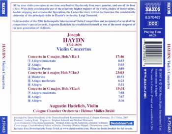 CD Joseph Haydn: Drei Violinkonzerte 436385