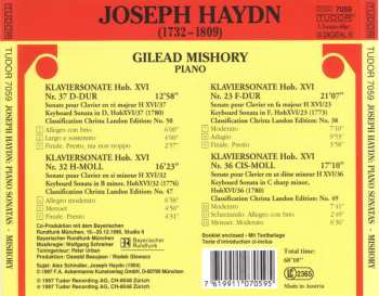 CD Joseph Haydn: Piano Sonatas Nos. 23, 32, 36 & 37 434086