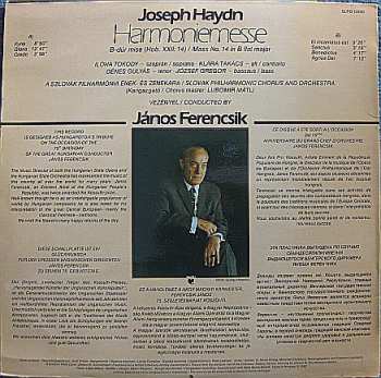 LP Joseph Haydn: Harmoniemesse 53048