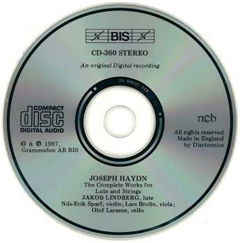 CD Joseph Haydn: Complete Works for Lute and Strings