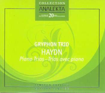 Album Joseph Haydn: Klaviertrios H15 Nr.18,19,25,27