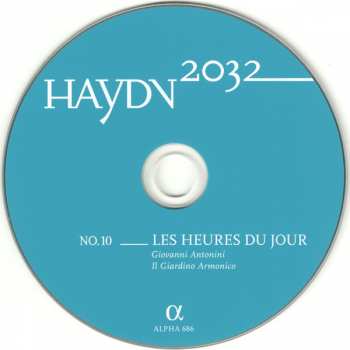 CD Joseph Haydn: Les Heures Du Jour 104314
