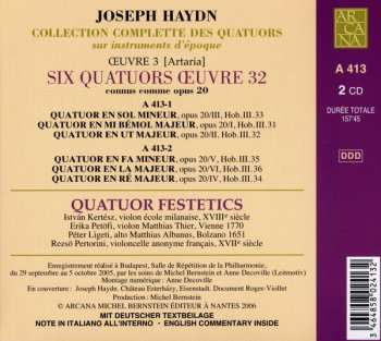 2CD Joseph Haydn: Les Quatuors Oeuvre 32 (Connus Comme Opus 20) 348915
