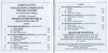 2CD Joseph Haydn: Les Quatuors Oeuvre 32 (Connus Comme Opus 20) 348915