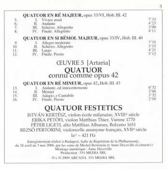 2CD Joseph Haydn: Les Quatuors Œuvres 33 & 42 286652