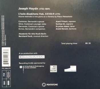 CD Joseph Haydn: L’Isola Disabitata 96135