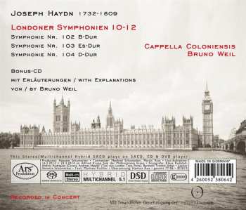 CD/SACD Joseph Haydn: Londoner Symphonien Nr. 102, 103, 104 318641
