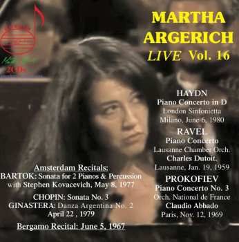Joseph Haydn: Martha Argerich - Legendary Treasures Vol.16
