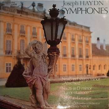 Album Joseph Haydn: No.45 In F Sharp Minor "Abschied" - No.26 In D Minor "Lamentatione" - No.27 In G Major