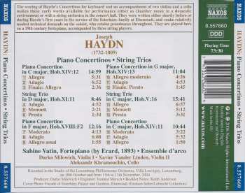 CD Joseph Haydn: Piano Concertinos • String Trios 288906