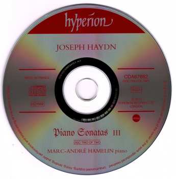 2CD Joseph Haydn: Piano Sonatas III 182888
