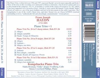CD Joseph Haydn: Piano Trios Nos. 24, 25, 26 And 31 250302