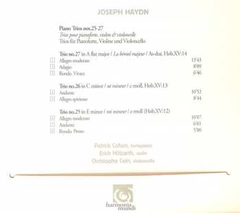 CD Joseph Haydn: Piano Trios Nos.25-27 DIGI 258665
