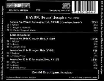 CD Joseph Haydn: Complete Solo Keyboard Music 3: London Sonatas 472748