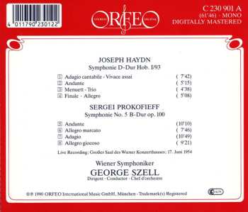 CD Joseph Haydn: Symphonie No. 93 / Symphonie No. 5 472369