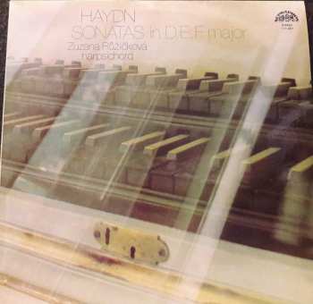 Album Joseph Haydn: Sonatas In D, E, F Major
