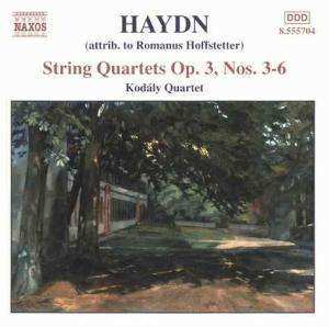 CD Joseph Haydn: String Quartets Op. 3, Nos. 3-6 (Attrib. To Romanus Hoffstetter) 422631