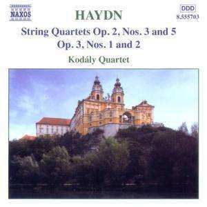 Album Joseph Haydn: String Quartets Op. 2, Nos. 3 And 5 Op. 3, Nos. 1 And 2