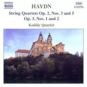 String Quartets Op. 2, Nos. 3 And 5 Op. 3, Nos. 1 And 2