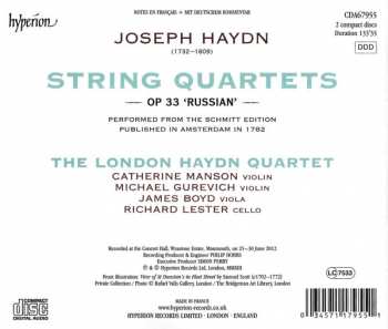 2CD Joseph Haydn: String Quartets, Op. 33 "Russian" 337409