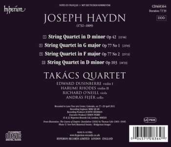 CD Joseph Haydn: String Quartets Op. 42, 77 & 103 436378