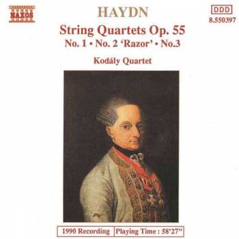 Album Joseph Haydn: String Quartets Op. 55 No. 1 • No. 2 'Razor' • No. 3