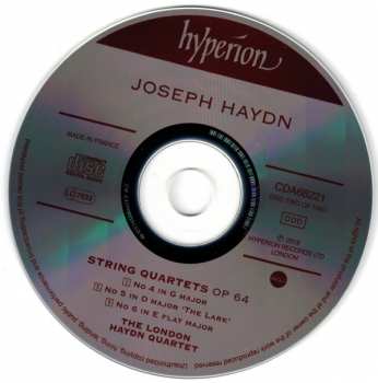 2CD Joseph Haydn: String Quartets, Op 64 316490