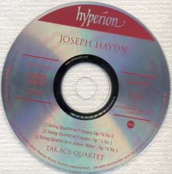 CD Joseph Haydn: String Quartets Op. 74