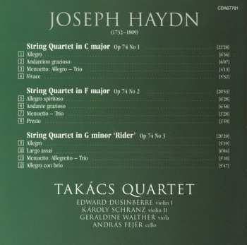 CD Joseph Haydn: String Quartets Op. 74 427401