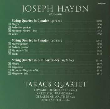 CD Joseph Haydn: String Quartets Op. 74