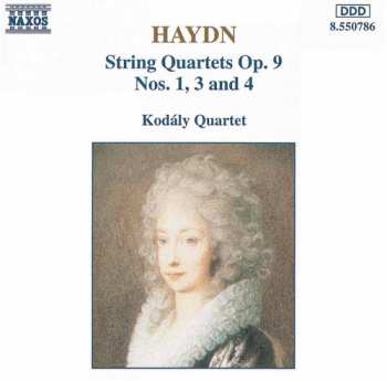 CD Joseph Haydn: String Quartets Op. 9, Nos. 1, 3 And 4