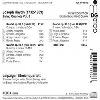 CD Joseph Haydn: String Quartets Vol. 10: Op. 64 No. 1, 2, 6 318477