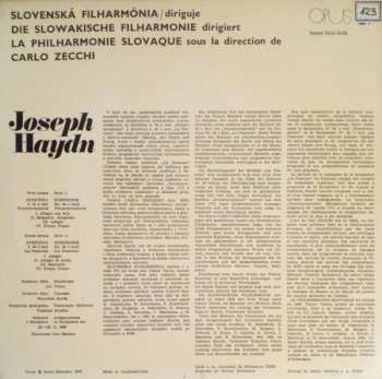 LP Joseph Haydn: Symfónia Č. 44 E Mol - Trauersymphonie / Symfónia Č. 49 F Mol (La Passione) 279941
