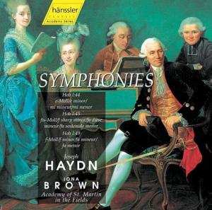 Album Joseph Haydn: Symphonies N°44, 45 & 49