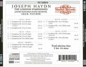 5CD Joseph Haydn: Symphonies Nos. 93-104 - The London Symphonies - The Esterházy Recordings - Volume Eight