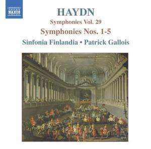 Album Joseph Haydn: Symphonies Vol. 25 – Symphonies Nos. 1-5